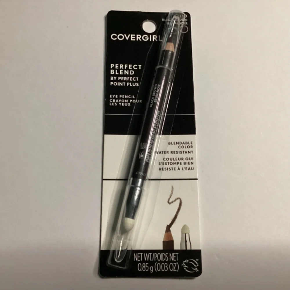 Covergirl 110 Black Brown Eye Pencil NEW